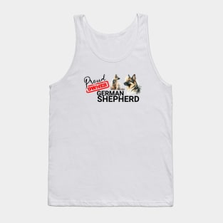 Proud Owner German Shepherd Tank Top